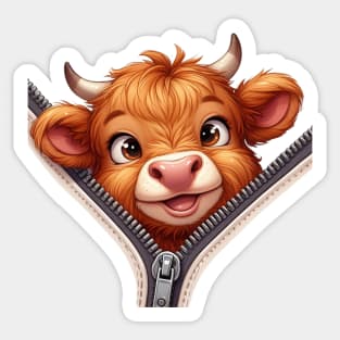 Adorable Buffalo Sticker